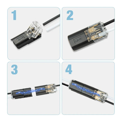 Double Wire Plug in Connector