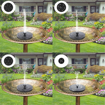 Solar Powered Water Fountain